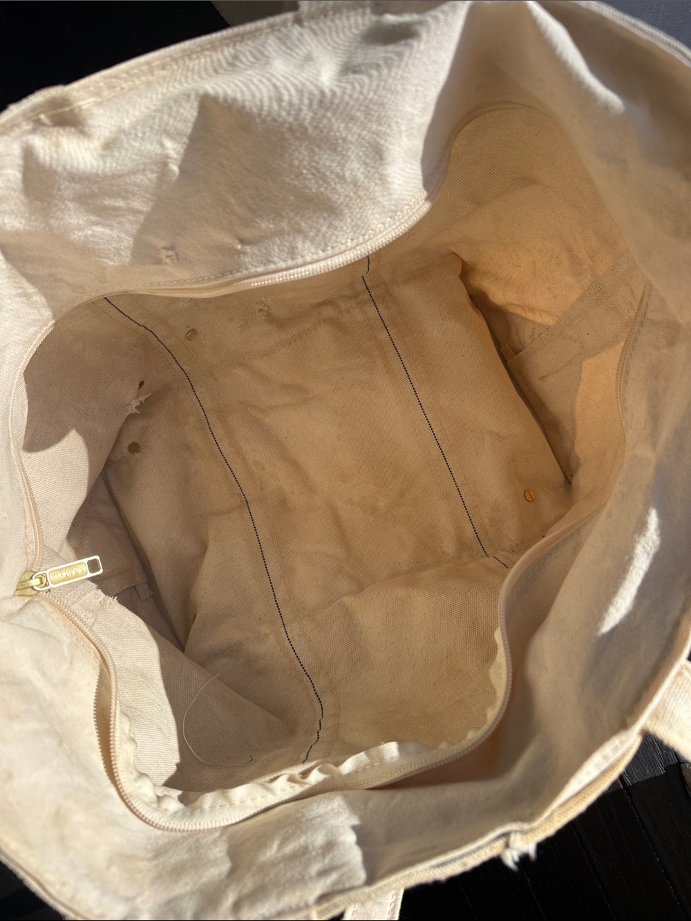 LL BEAN CUSTOM BOAT & TOTE | ZIP TOP IN LARGE - Picture 14 of 14